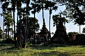 Inwa, Myanmar - the Yedanasini Paya complex. 